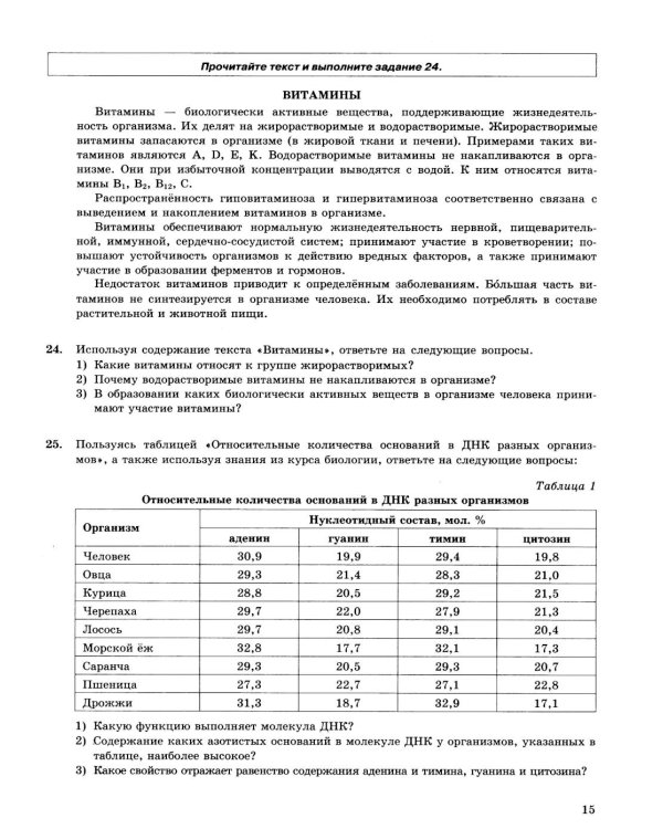 ОГЭ 2026. Биология. 12 вариантов. Типовые варианты экзаменационных заданий