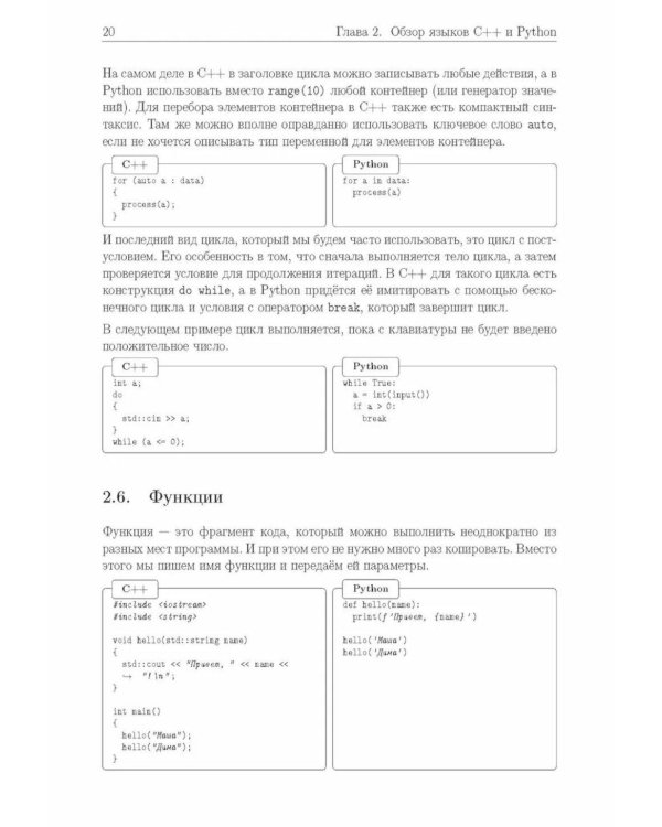 Базовые алгоритмы. Реализация на Python и C++ на примере классических игр