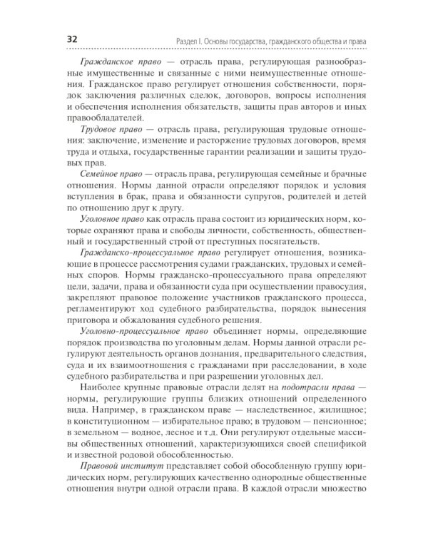 Основы права: Учебник