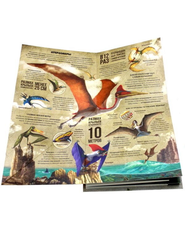 Динозавры: книжка-трансформер