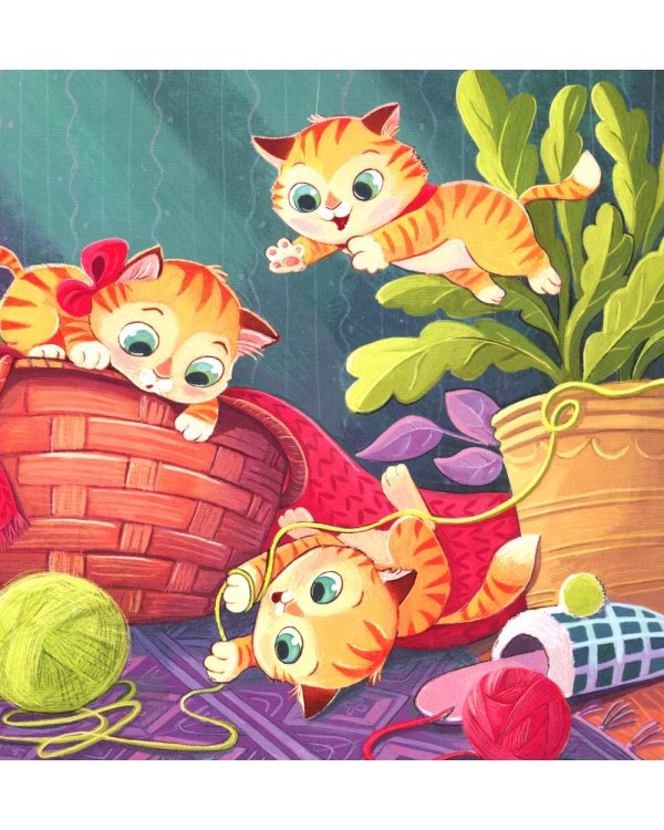 Котенок: история в стихах