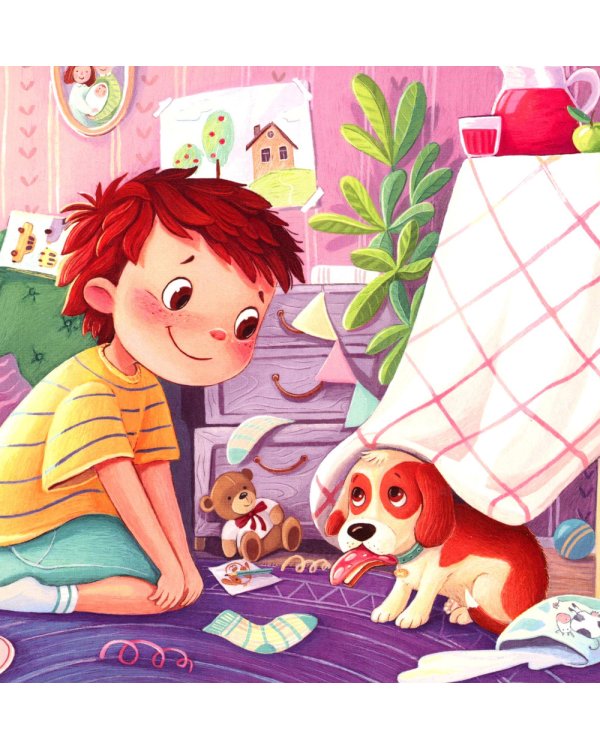 Щенок: история в стихах