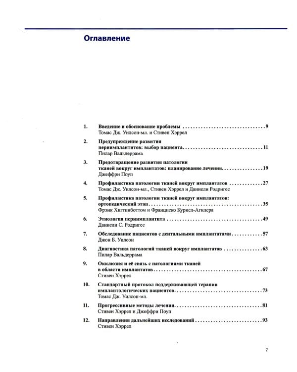 Несостоятельность дентальной имплантации