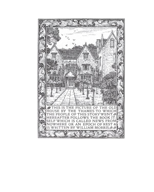 Вести ниоткуда, или Эпоха спокойствия