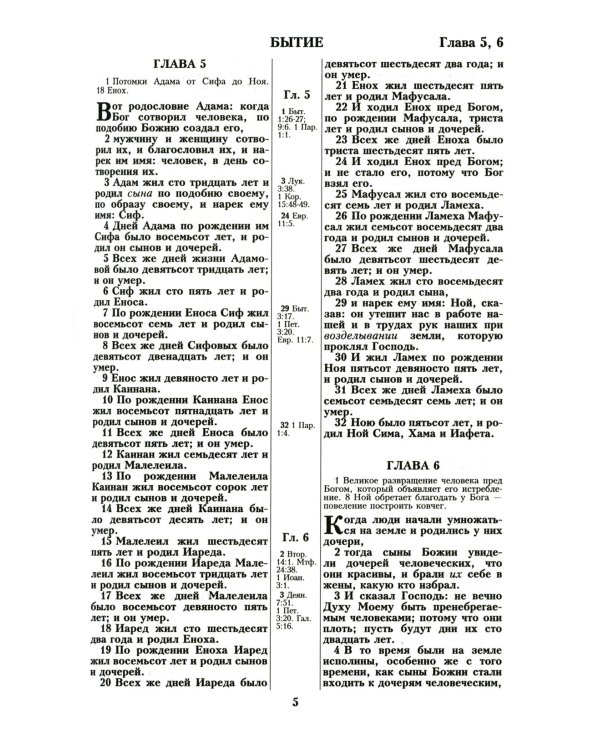 Библия. Книги Священного Писания Ветхого и Нового Завета канонические в русском переводе с параллельными местами