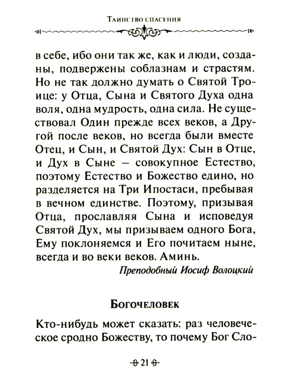 Таинство спасения. По творениям преподобных Иосифа Волоцкого и Нила Сорского