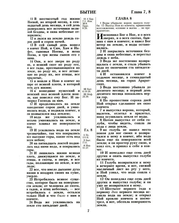 Библия. Книги Священного Писания Ветхого и Нового Завета канонические в русском переводе с параллельными местами