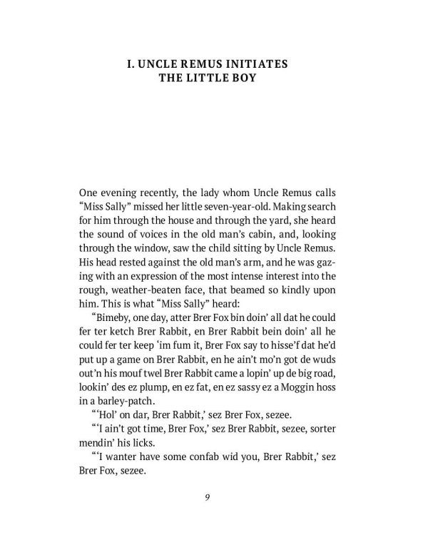 Uncle Remus: His Songs and His Sayings: на англ.яз