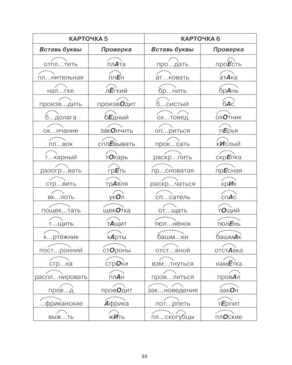 Учение без мучения. Безударные гласные. Коррекция дисграфии. Рабочие материалы. 4 кл. 6-е изд., испр