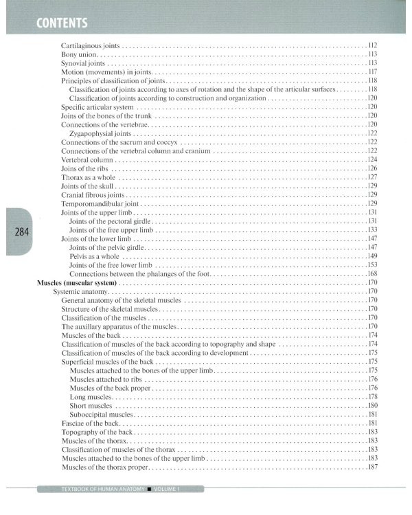 Textbook of Human Anatomy. In 3 vol. Vol. 1: Locomotor apparatus: на англ.яз