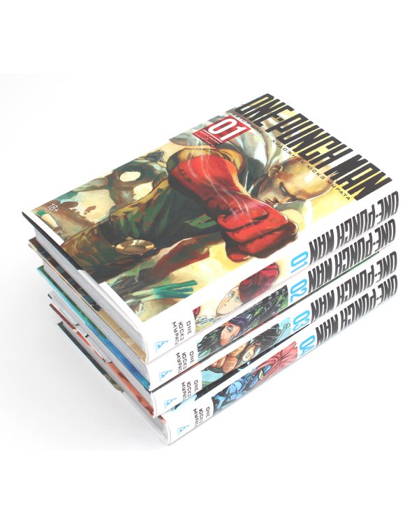 One-Punch Man 1-4 (комплект из 4-х книг)