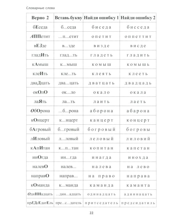 Учение без мучения. Основа. 4 кл. Тетрадь для младших школьников