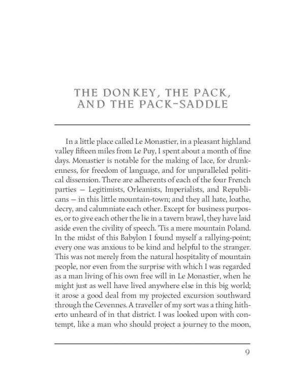 Travels with a Donkey in the Cevennes = Путешествия с ослом: на англ.яз