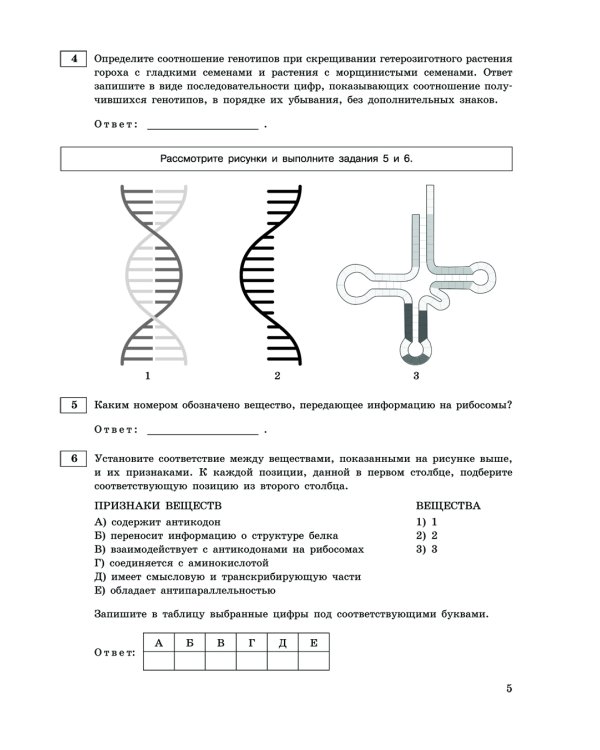 ЕГЭ-2024. Биология. Тренировочные варианты. 20 вариантов