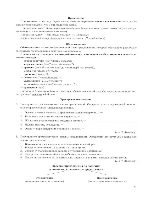 ОГЭ 2026. Тематический тренажер. Русский язык