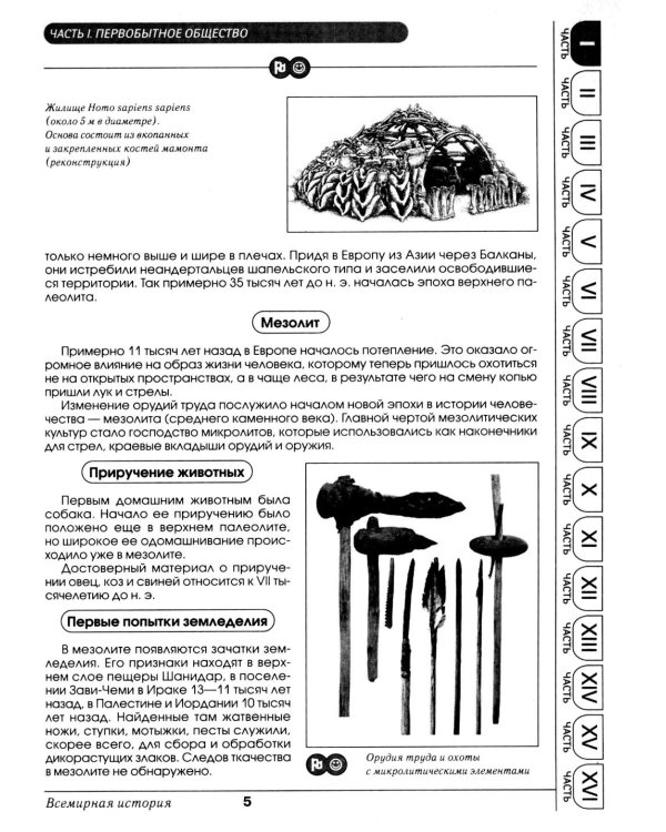 Всемирная история в таблицах и аннотациях