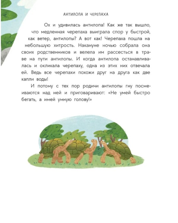 Антилопа и черепаха: африканские сказки.