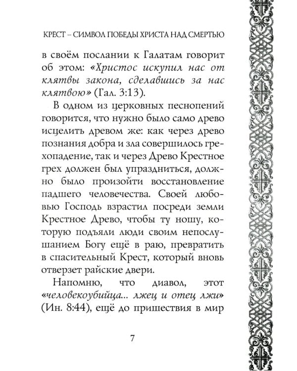 Мы несем крест, а крест несет нас