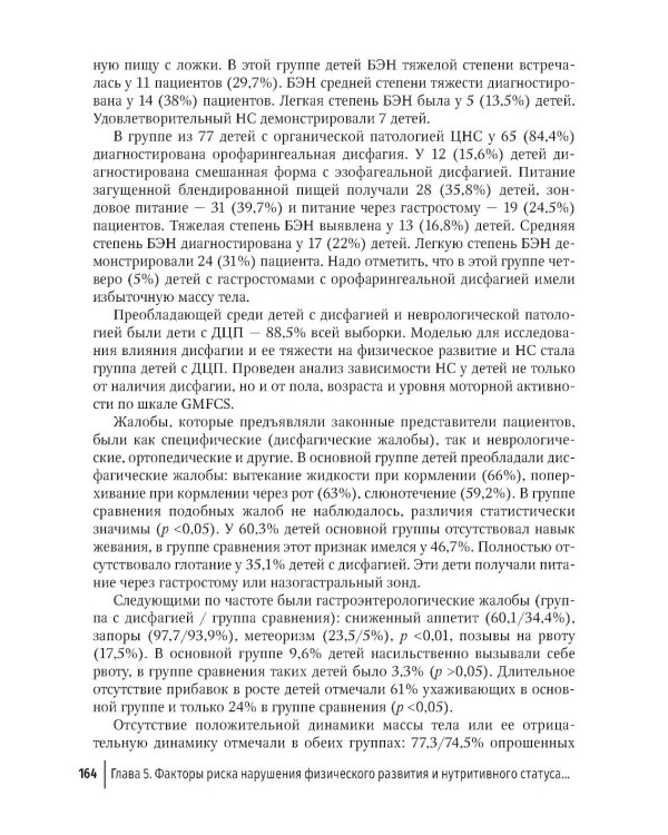 Дисфагия у детей