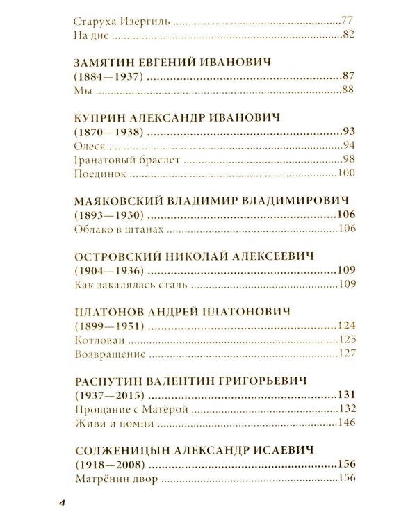 Все произведения школьной программы в кратком изложении. Русская и зарубежная литература. 11 кл