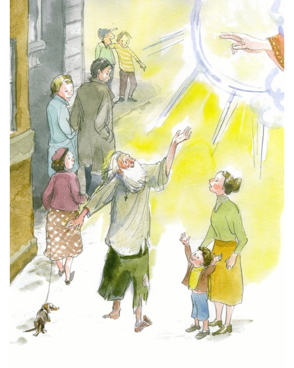 Житие блаженной Ксении Петербургской в пересказе для детей с вопросами и заданиями