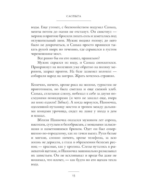 Саспыга: роман