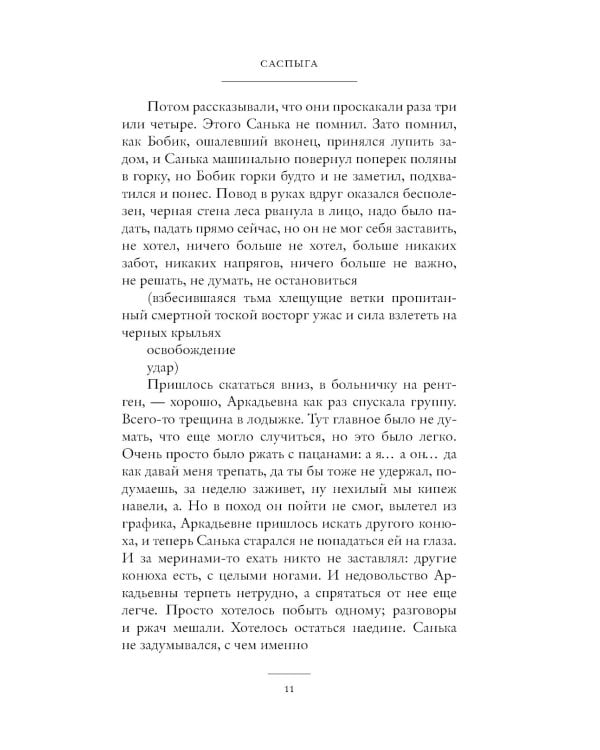 Саспыга: роман