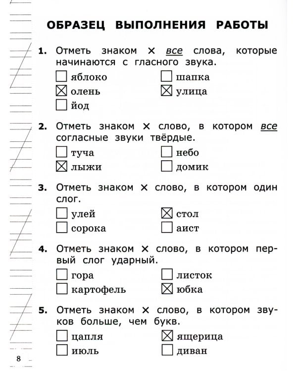 ВСОКО. Русский язык. 1 кл. Внутренняя система оценки качества образования. 11 вариантов. Типовые задания. ФГОС
