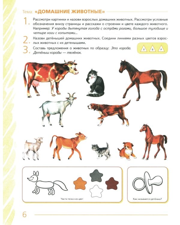 Развиваем связную речь у детей 4-5 лет с ОНР. Альбом 2. Мир животных. 2-е изд., испр