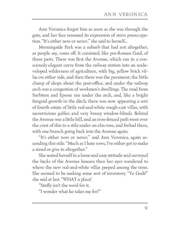 Ann Veronica: A Modern Love Story = Анна Вероника: история любви: на англ.яз