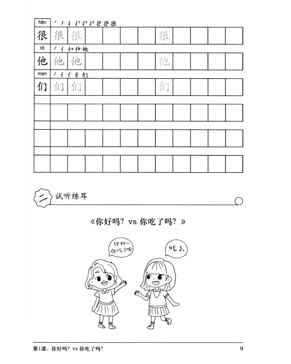 Читаем, слушаем, говорим по-китайски. Дополнительные материалы к "Практическому курсу китайского языка". Ч. 1: Книга студента