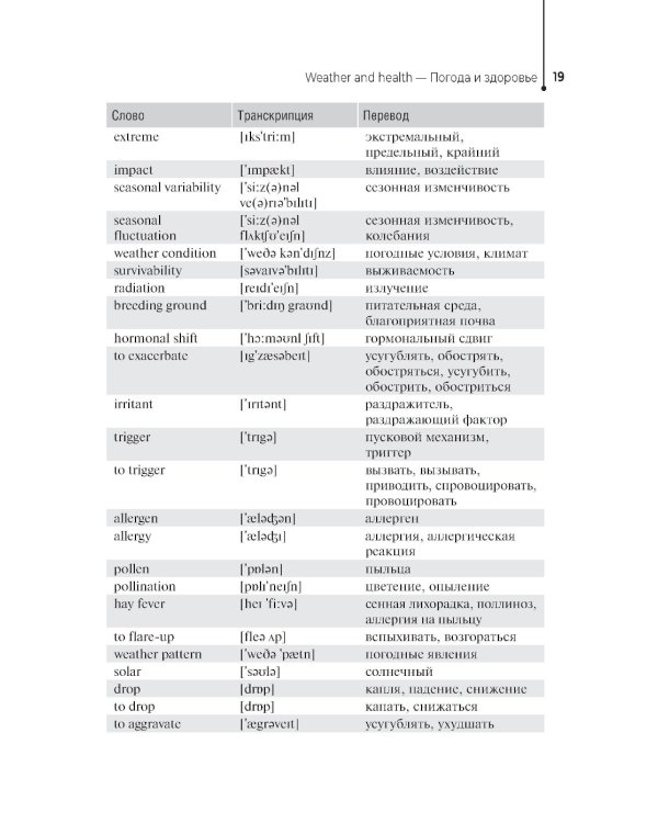 Англо-русский тематический словарь. Учебное пособие