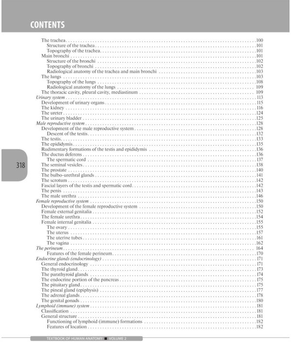 Textbook of Human Anatomy. In 3 v. V. 2: Splanchnology and cardiovascular system = Анатомия человека. В 3 т. Т. 2: Спланхнология и сердечно-сосуд.сист