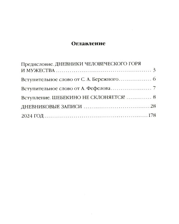 Шебекинский дневник