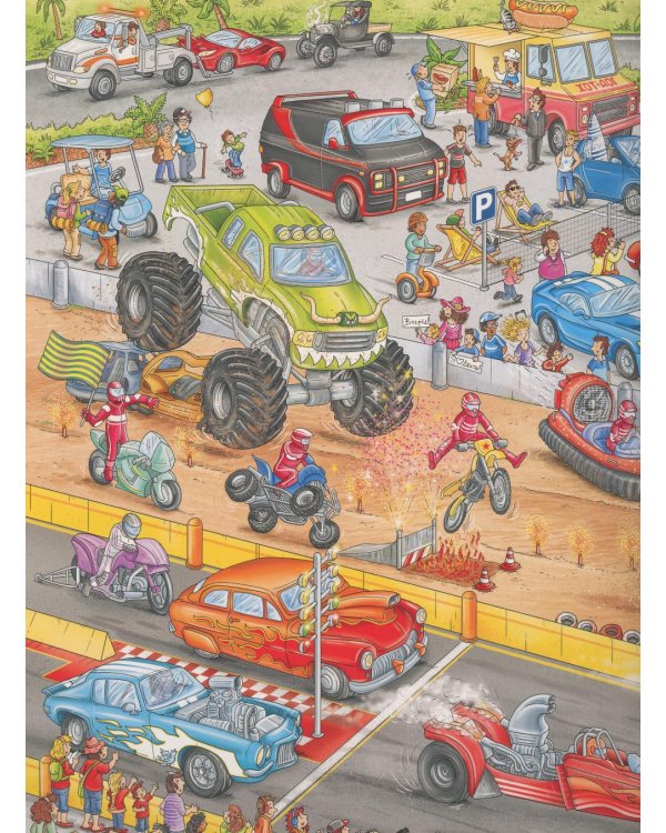 Кругом машины. История в картинках