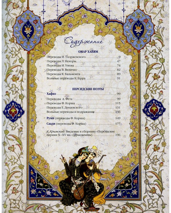 Омар Хайям и персидские поэты