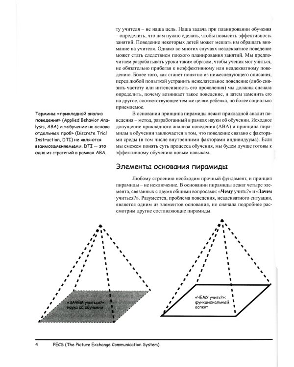 Система альтернативной коммуникации с помощью карточек (PECS): руководство для педагогов