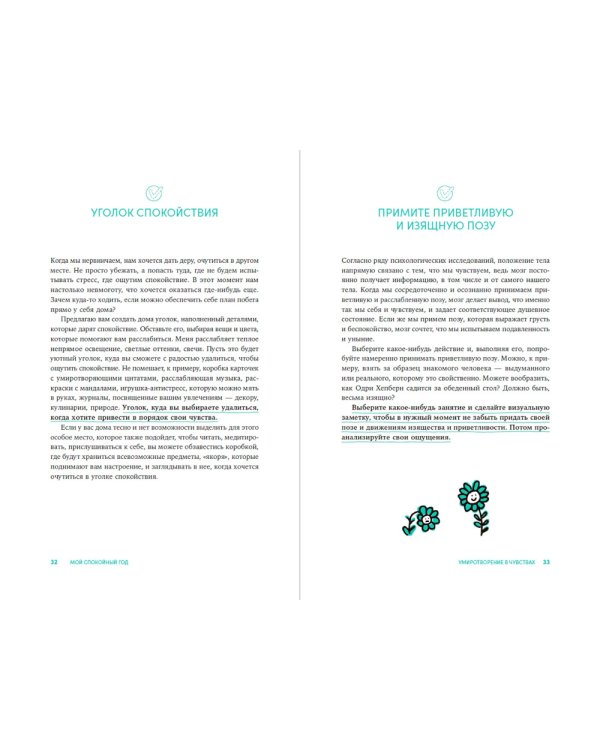 Мой спокойный год: Техники для приведения в порядок своих чувств, мыслей и поступков
