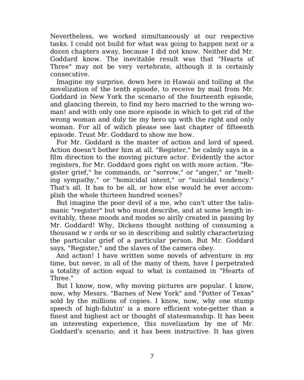 Hearts of Three: на англ.яз