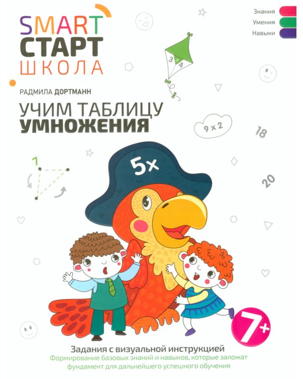 Учим таблицу умножения. Задания с визуальной инструкцией