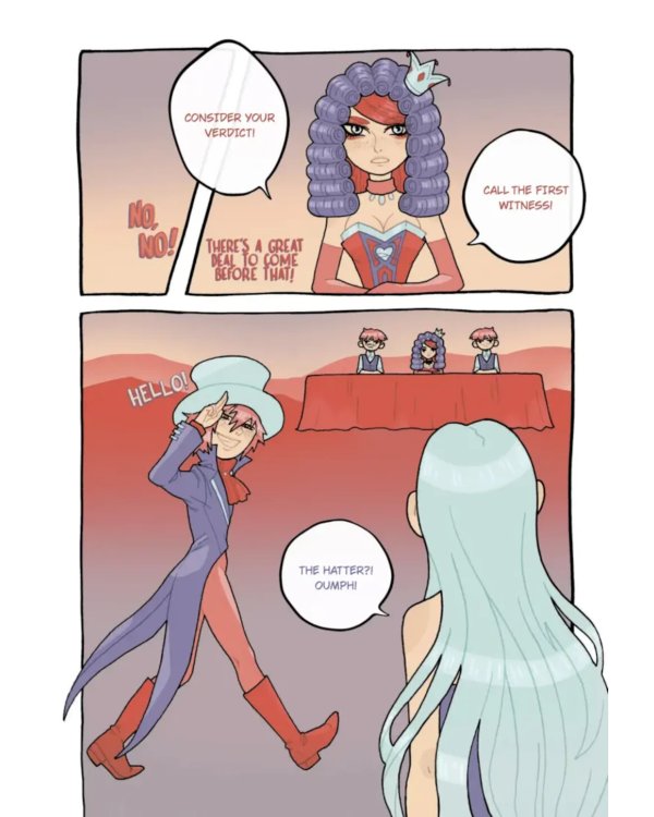 Алиса в стране чудес: комикс на русском и английском языках