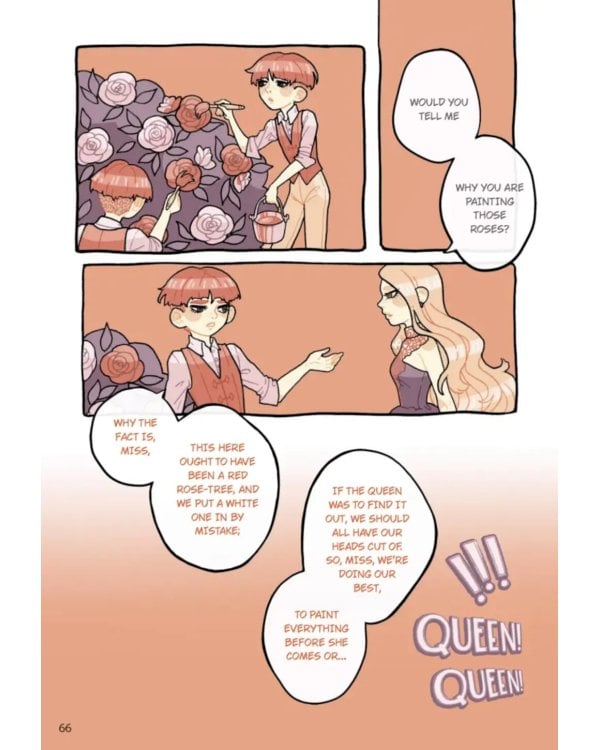 Алиса в стране чудес: комикс на русском и английском языках