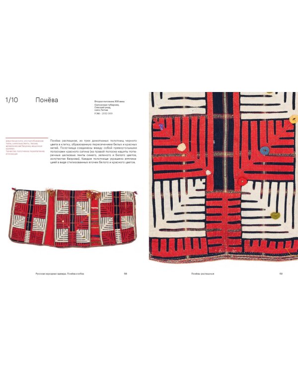 Русская народная одежда. Понева и юбка