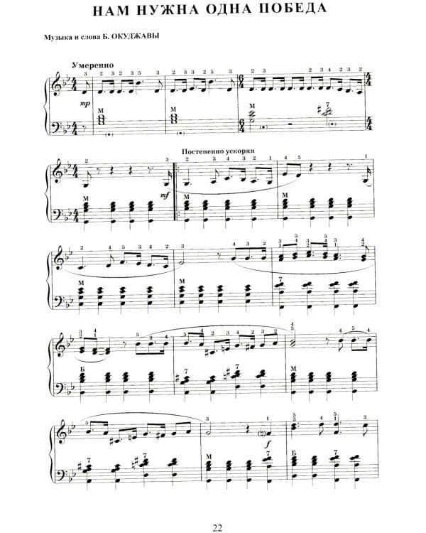 Память поколений: самые известные песни из кинофильмов в обработке для баяна и аккордеона: Учебно-методическое пособие для баянистов и аккордеонистов