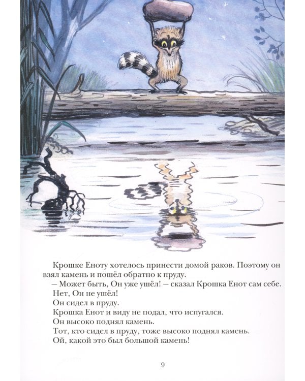 Крошка енот и тот, кто сидит в пруду