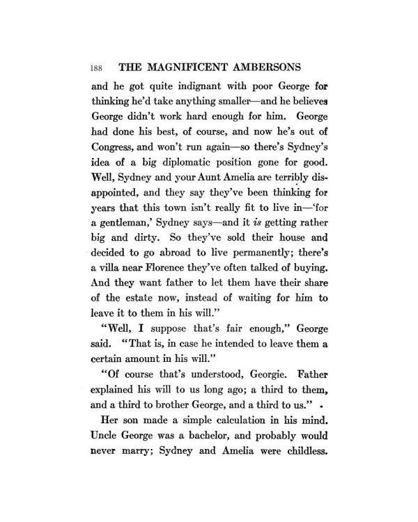 The Magnificent Ambersons