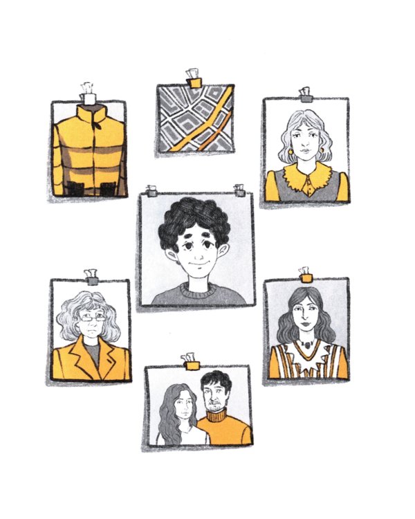 Желтая куртка