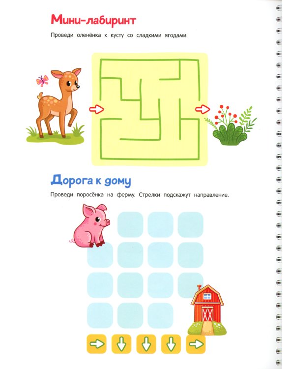 Пиши-стирай. Лабиринты и ходилки. Многоразовая развивающая тетрадь