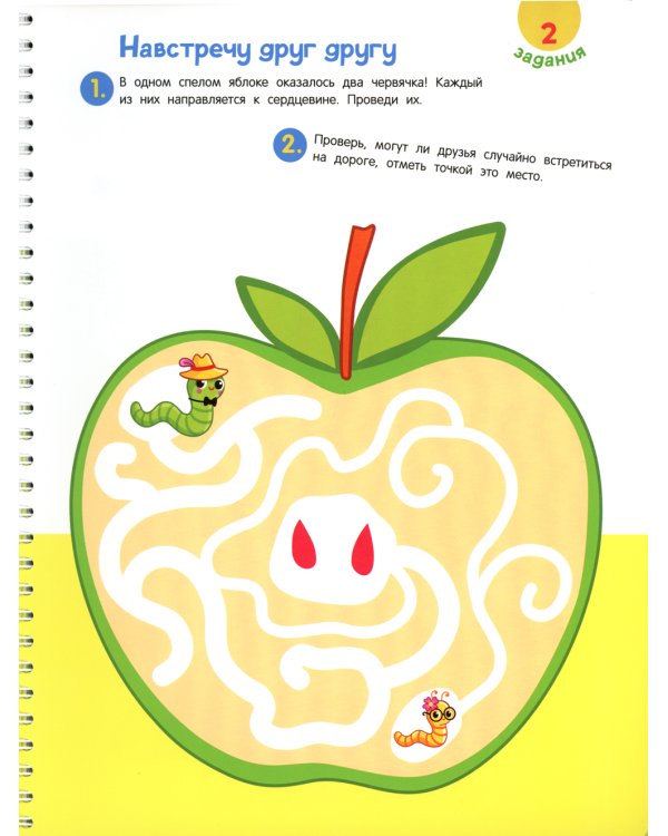 Пиши-стирай. Лабиринты и ходилки. Многоразовая развивающая тетрадь