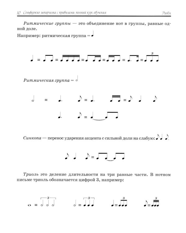 Сольфеджио: шпаргалка с правилами: полный курс обучения. 14-е изд